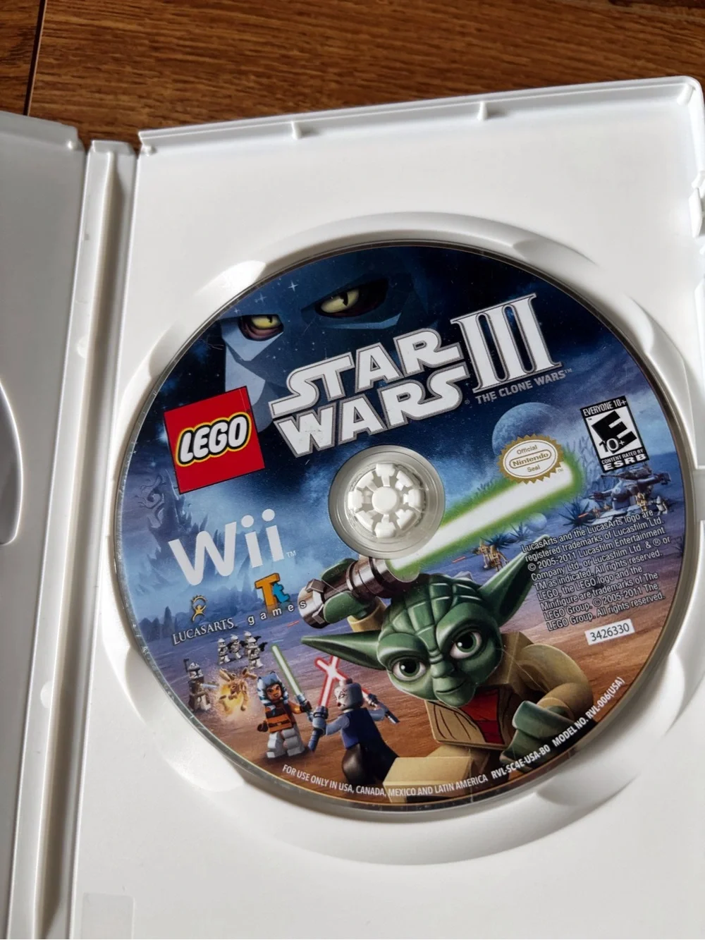 Lego Star Wars III The Clone Wars Wii Video Game
